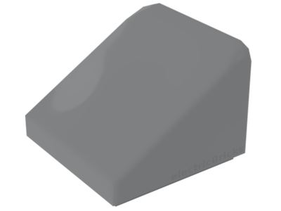 Lego 50шт Наклон 30° 1x1x2/3 (светло-серый) 54200-4521921