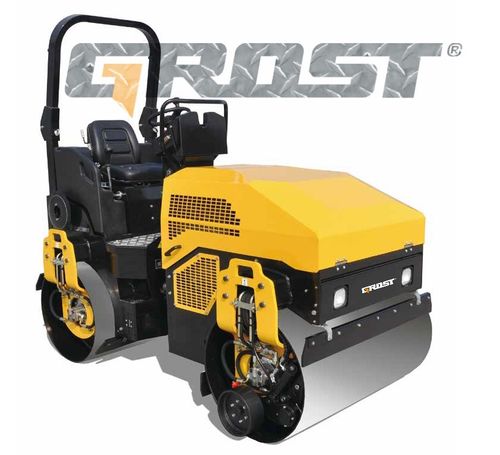 Виброкаток GROST VR3100K тандемный дорожный - [2765 кг / Yanmar 3TNV88]
