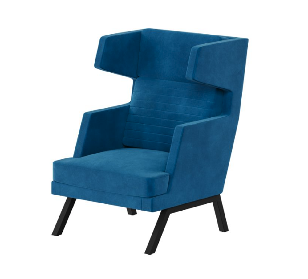 Мягкое кресло с высокой спинкой ALD-01 АЛДО