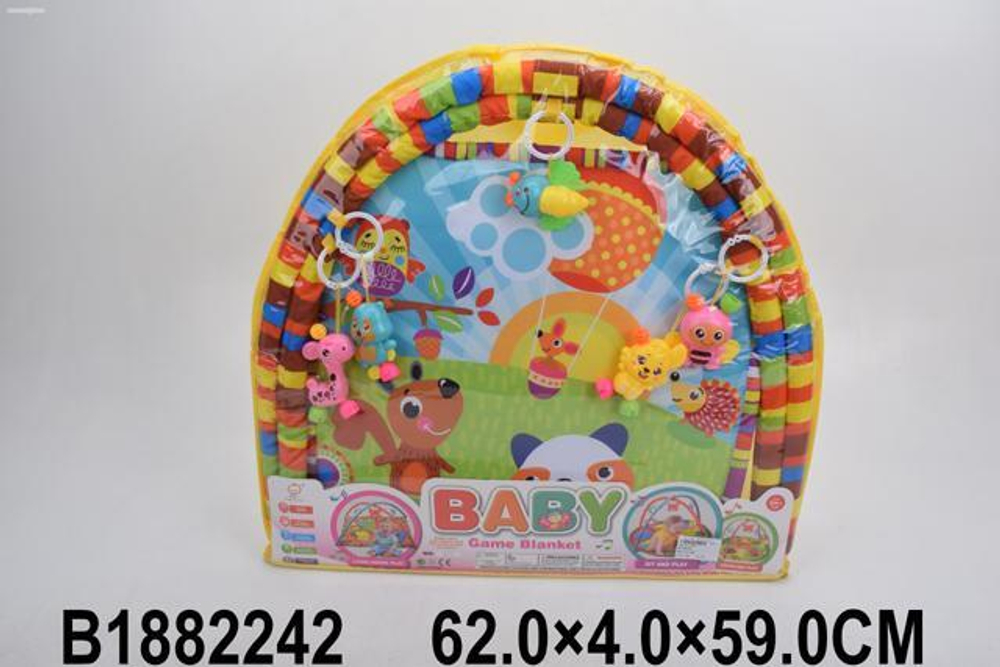 Коврик развивающий для малышей, сумка 883