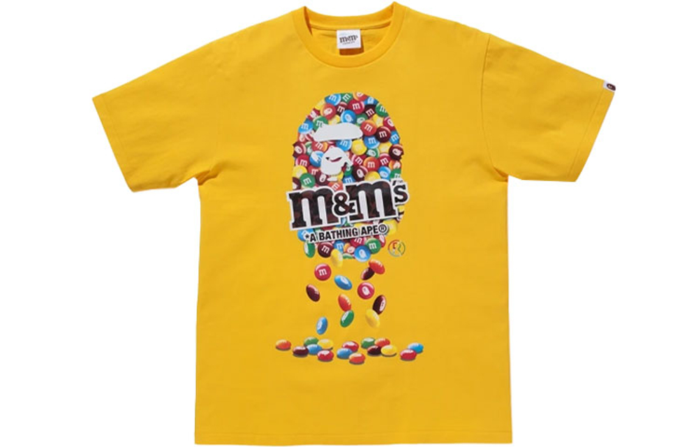 A Bathing Ape X M S Ape Head Tee