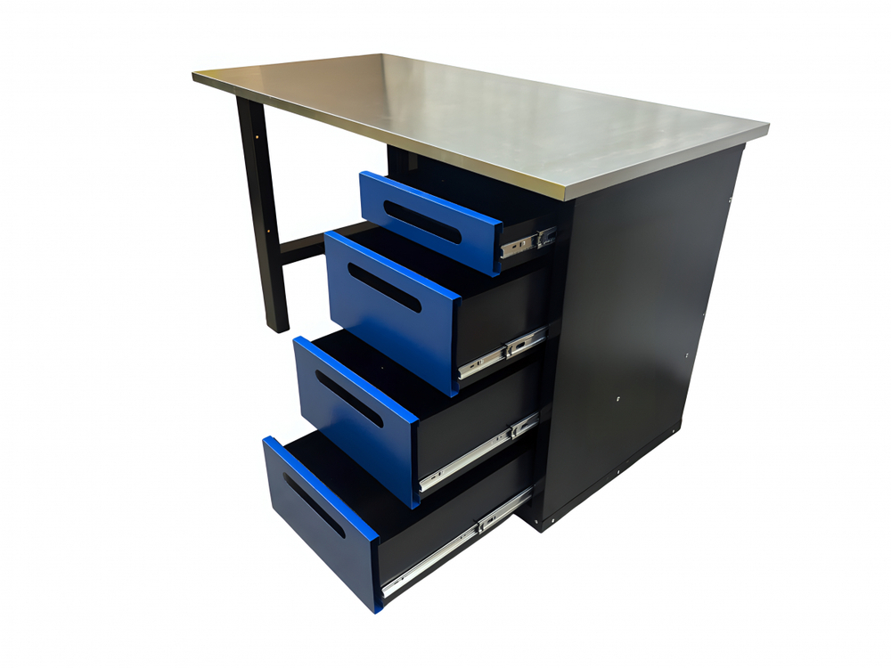 Верстак инструментальный GWT-V1400B Great Wolf, 4 ящика, 1400x700