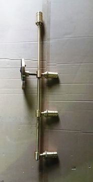 VAN  wall brass lamp by Art-metall