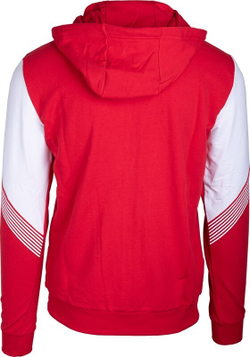 Мужская теннисная кофта EA7 Man Jersey Sweatshirt - racing red