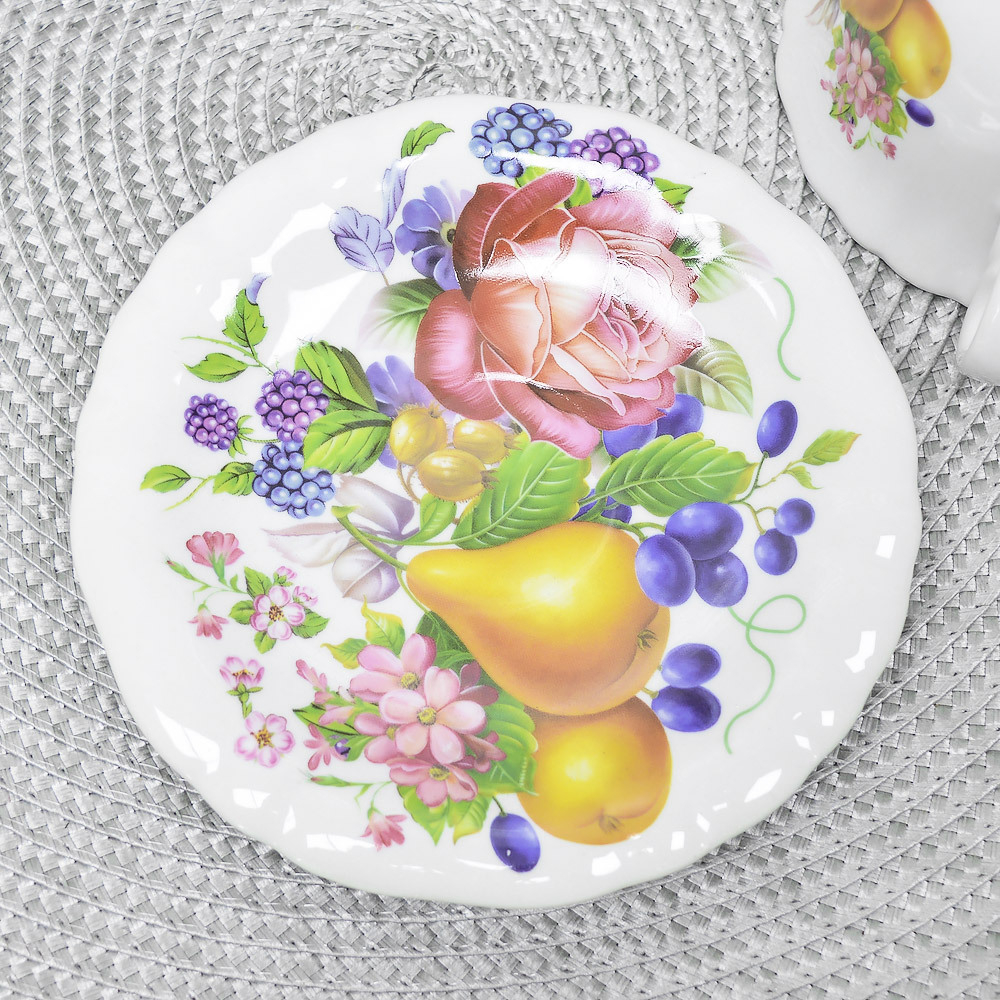 Чайный набор 4 предмета 170мл на подставке, P115140