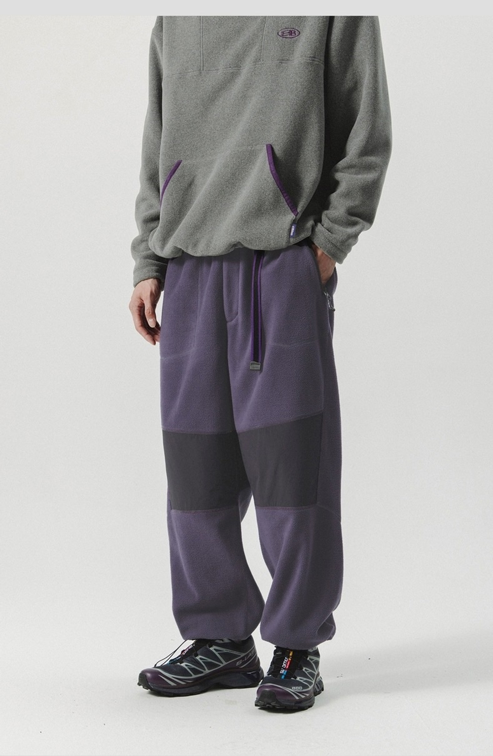 Брюки Nothomme Patchwork Fleece