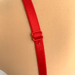 Регулятор для бретели красный 10 мм (цв. 100), Arta-F