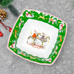 Салатник 15*4см "Новый год" 305-180, фарфор