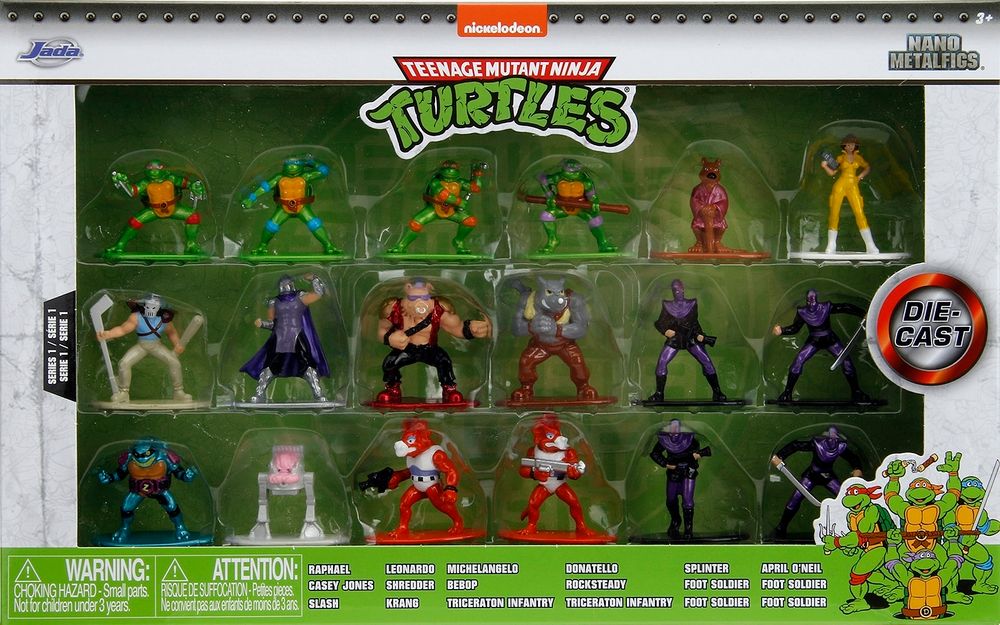 Набор фигурок Jada Toys Nano TMNT