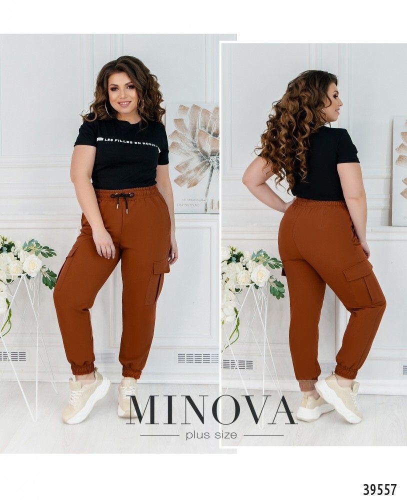 Брюки 3022Б-горчичный Minova