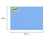 Клеёнка настольная для занятий творчеством ЮНЛАНДИЯ, ВОЗДУШНЫЙ ШАР, 50х70 см, ПВХ, 662456