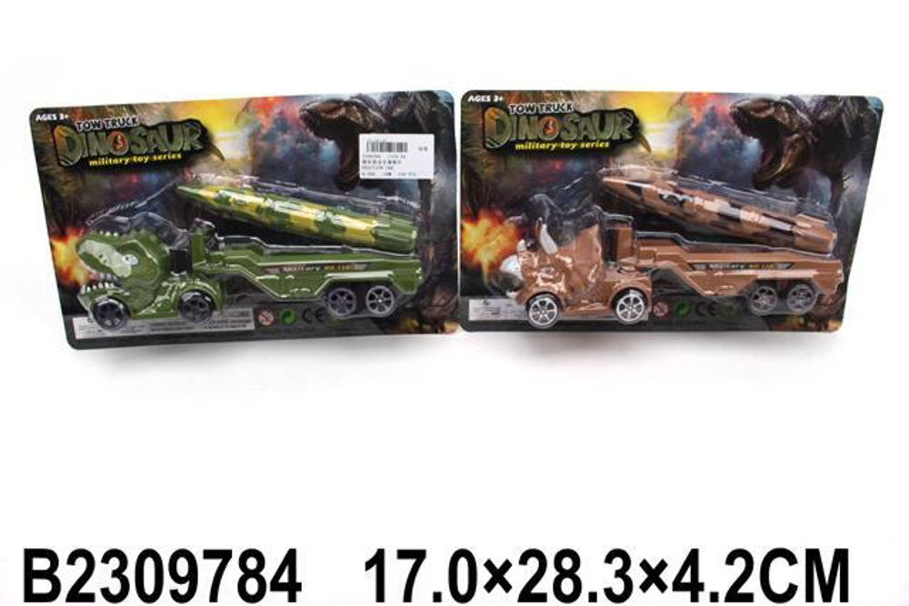 Машина Военная ин. 28см, блистер 119-3A