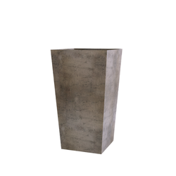 Кашпо CONIC SMOKEY GREY 30x30x50