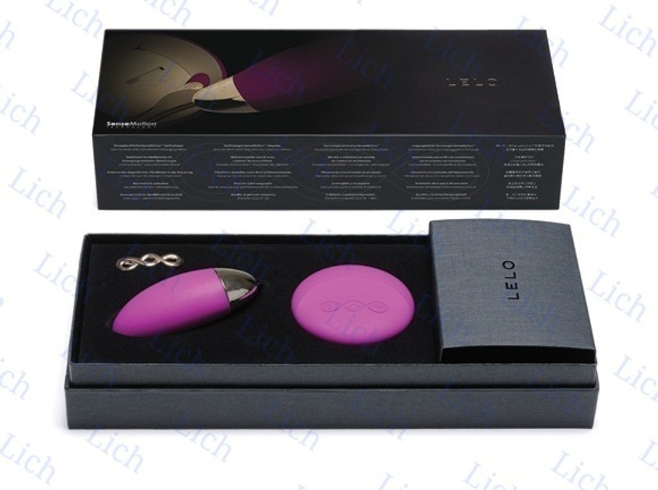 Лиловый инновационный hi-tech массажер Lyla Deep Rose (LELO)
