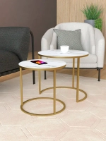 Комплект журнальных столов Акцент - керамогранит 201GLSWKER