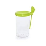 Банка для сыпучих продуктов с ложкой, 0,75л