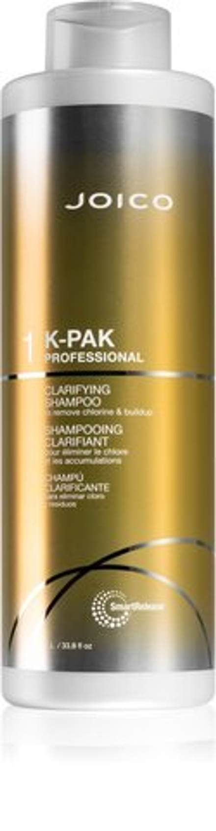Joico K-PAK Clarifying - очищающий шампунь для всех типов волос /   1000  ml  / GTIN 74469517133