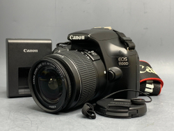 Canon 1100D kit 18-55mm 3.000 кадров