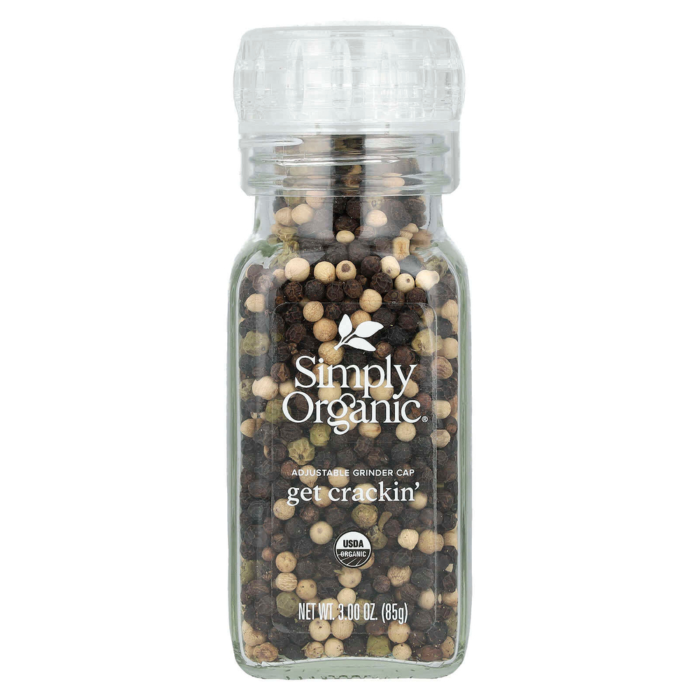 Simply Organic, Смесь перцев, 85 г (3,00 унции)