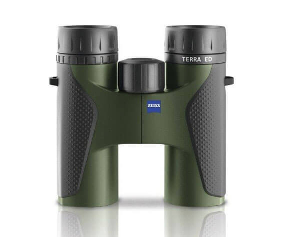 Бинокль Carl Zeiss Terra ED 10x32 чёрно-зелёный - фото 2