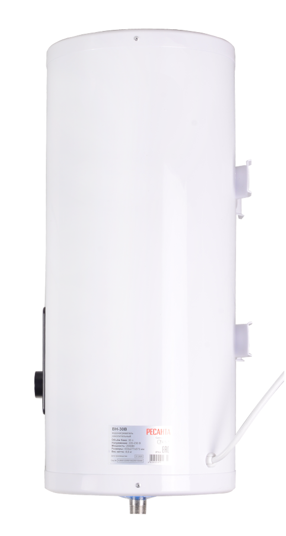 Водонагреватель накопительный ВН-30В Ресанта