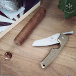 Сигарный нож Le Petit Brass Leaf