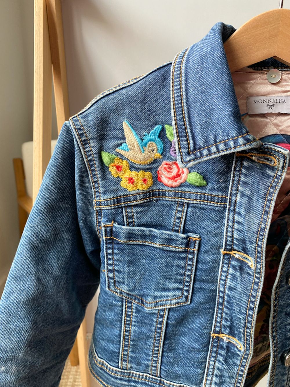 Джинсовая куртка Monnalisa, 110