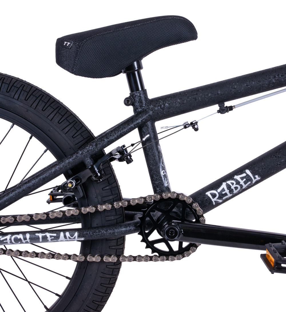 Велосипед BMX Tech Team REBEL 20" черный 2024