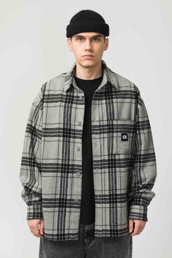 Рубашка Harbor Wide Серый/Черный/Белый - фото 1