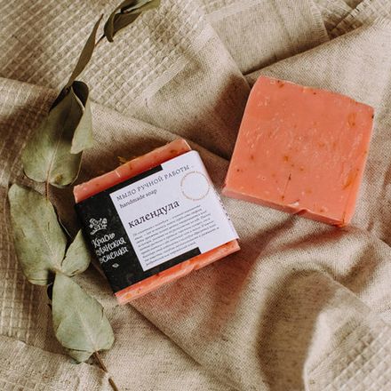 Мыло ручной работы "Календула"