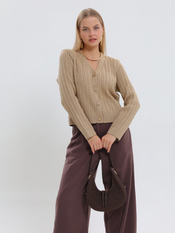 Кардиган «Мелкие косички»