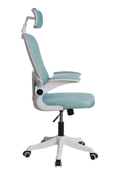 Кресло офисное Gramber С04 Сетка мятная/Ткань мятная/Белый