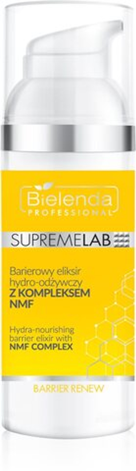 Bielenda Professional Supremelab Barrier Renew - барьерный гидропитательный эликсир с комплексом NMF /  NMF Complex 50  ml  / GTIN 5902169039707