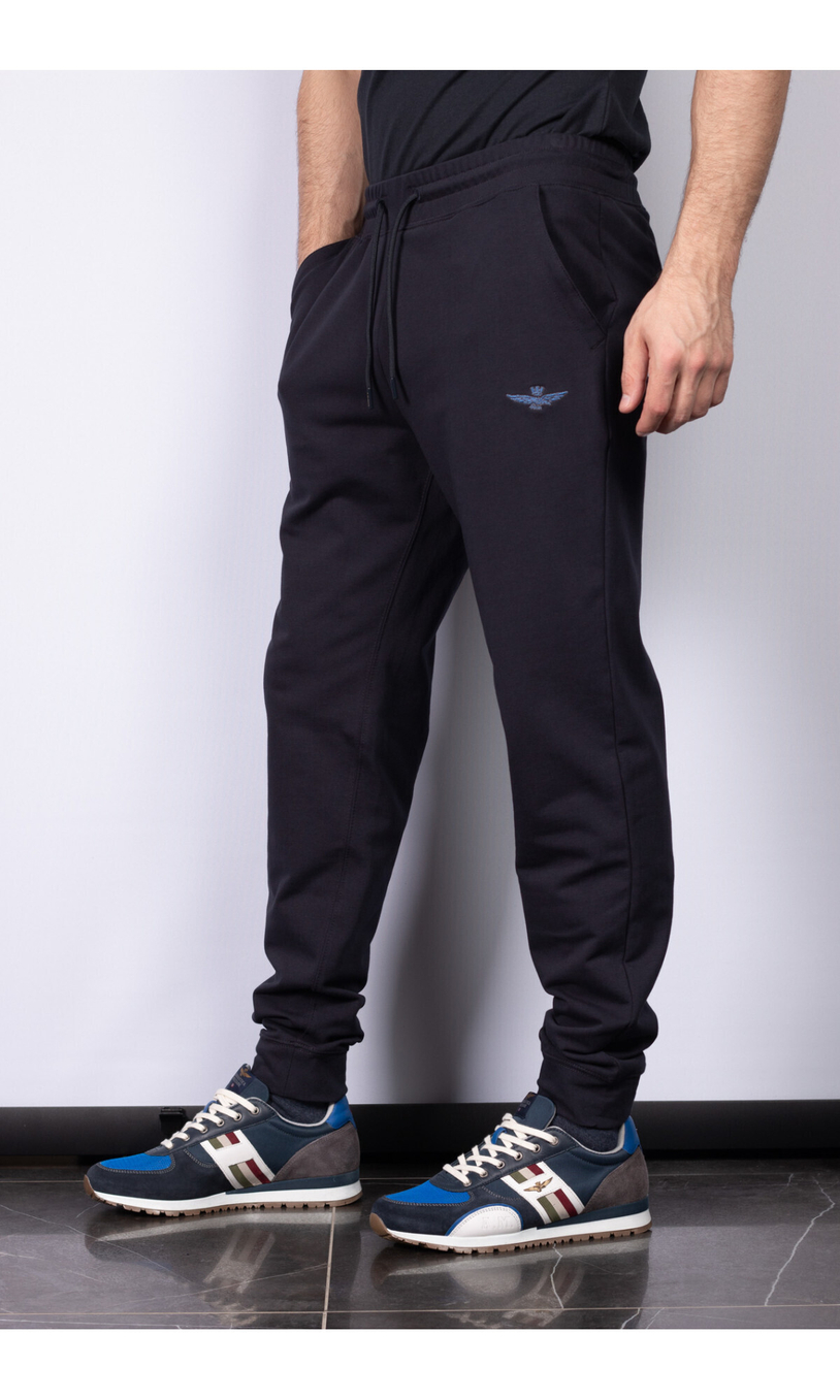 Брюки с эластичным манжетом AERONAUTICA MILITARE