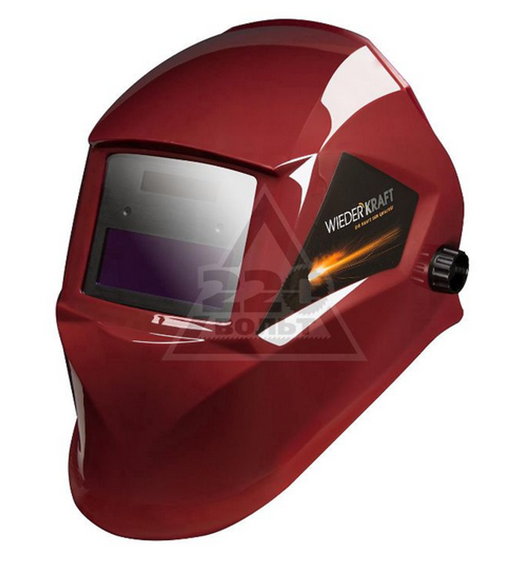 WDK-Beta Ф1/OEM Сварочная маска хамелеон, окно 90x35мм, солнечня батарея ,Li-ion аккумулятор, DIN 11