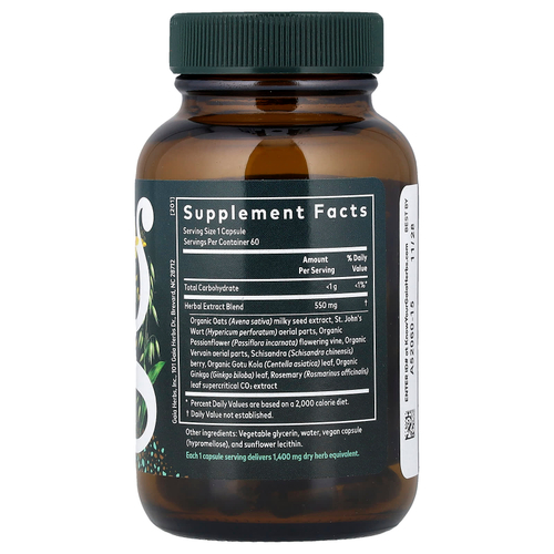 Gaia Herbs, Steady Mind™, 60 Liquid Phyto-Caps®