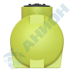 Емкость 1000л МН усиленная, с откидной крышкой с  клапаном Анион 1000 л. горизонтальная (1720x920x1080см;желтый) - арт.559544