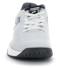 Теннисные кроссовки Lotto Mirage 100 II SPD - all white/asphalt/vapor gray - White Gray