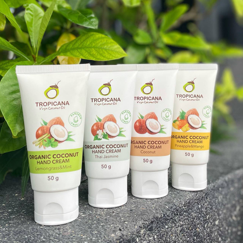 Увлажняющий крем для рук Тайский жасмин Organic Coconut Hand Cream Thai Jasmine Tropicana