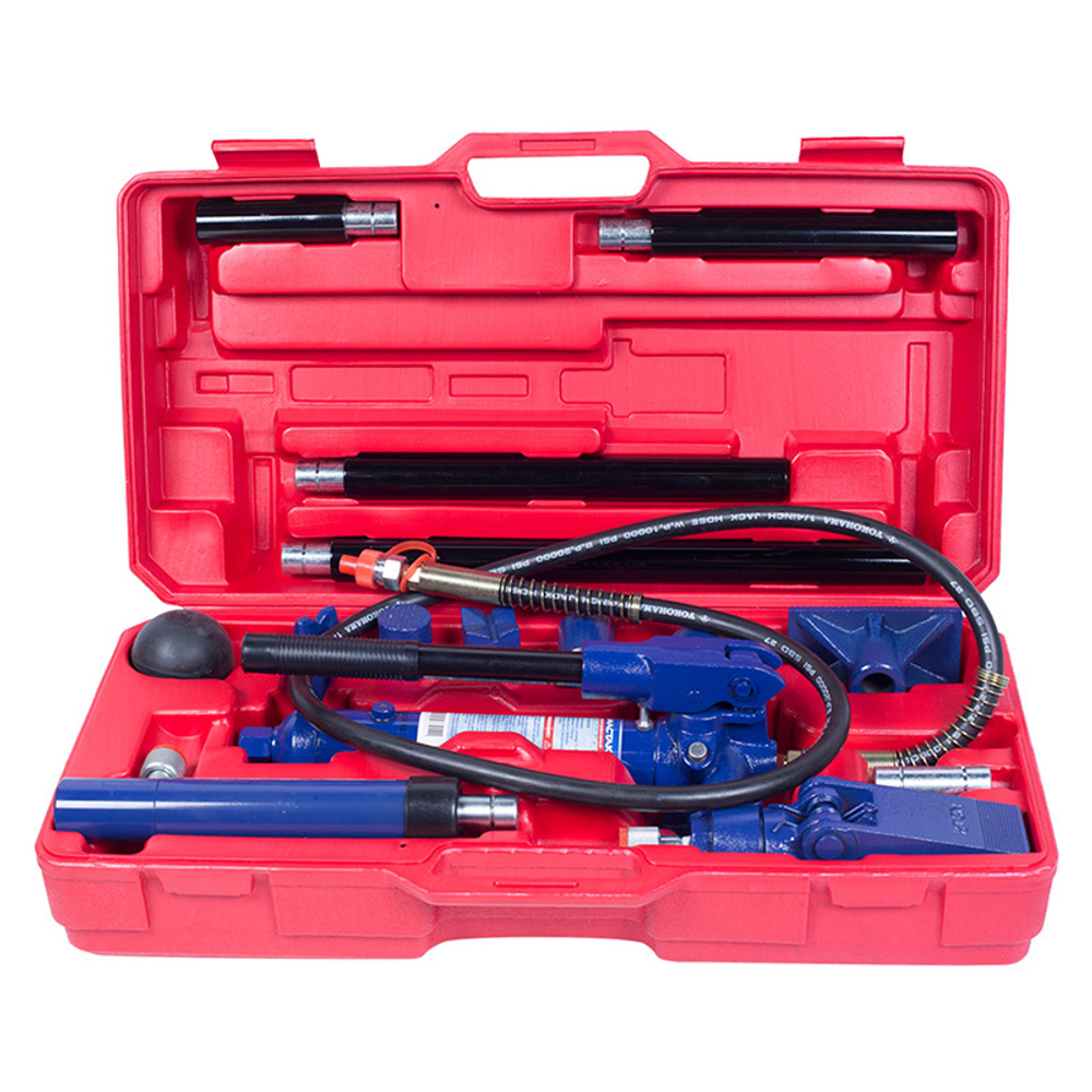 МАСТАК (7-0417C) Набор гидравлического инструмента (гидравличекая растяжка), 4т, кейс, 17 предметов