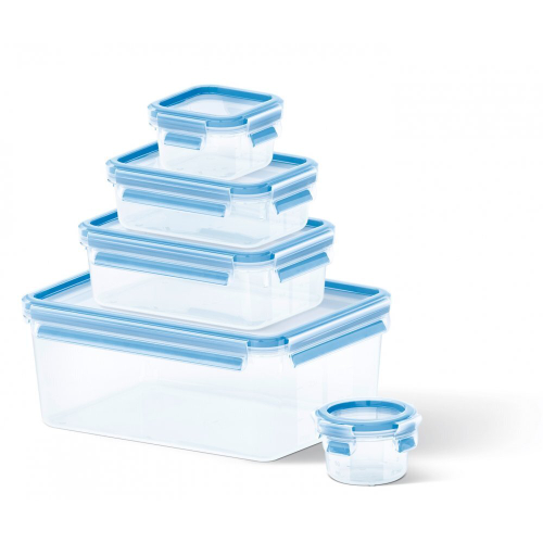 Набор из 5 контейнеров Tefal CLIP&CLOSE 0.15/0.25/0.55/1/3.7л K3029012