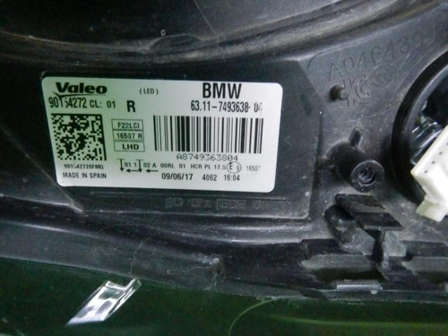 Фара правая BMW 2er F22 (2017-2021) LED