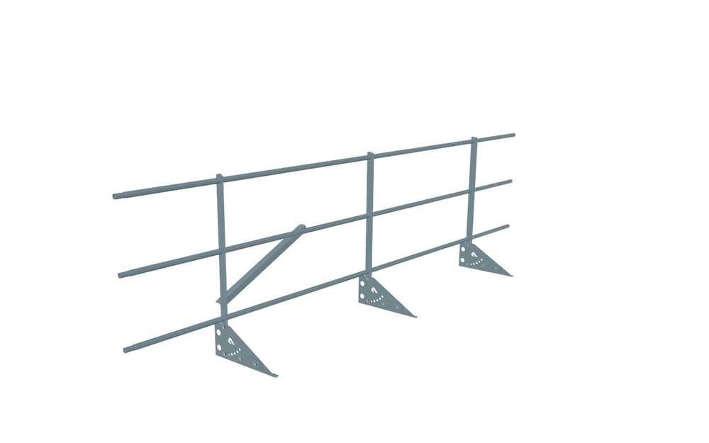 Кровельное ограждение Fachmann KO/SK/800-3-3000 Фальцевый крепеж RAL