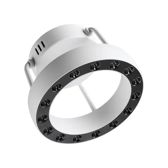 359397 OVER NT24 278 белый Светильник накладной светодиодный IP20 LED 12W вниз/5W вверх 220V 1360Лм 3000K TURN