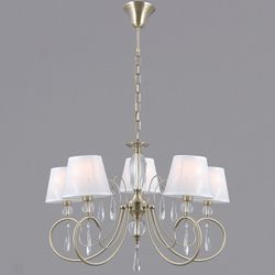 Подвесная люстра ILLUMICO CASTOR IL0193-5PSQ-24 AB CASTOR