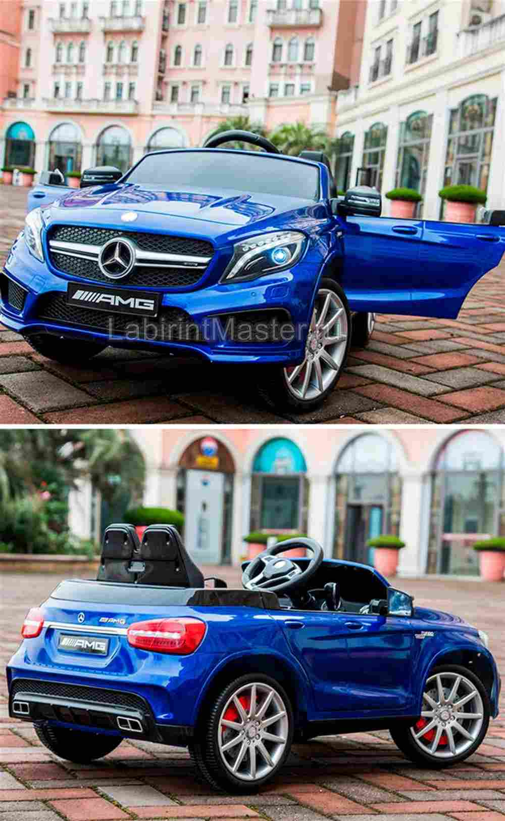 Детский электромобиль "Mercedes-Benz AMG HZB-188" синий