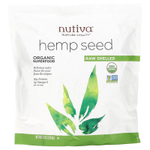 Nutiva, Семена органической конопли, необработанные, 1,36 кг (3 фунта)