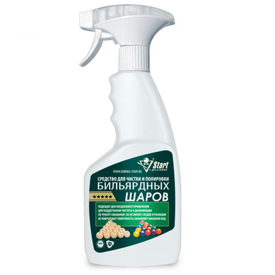 Средство для чистки и полировки бильярдных шаров. 0,5л.