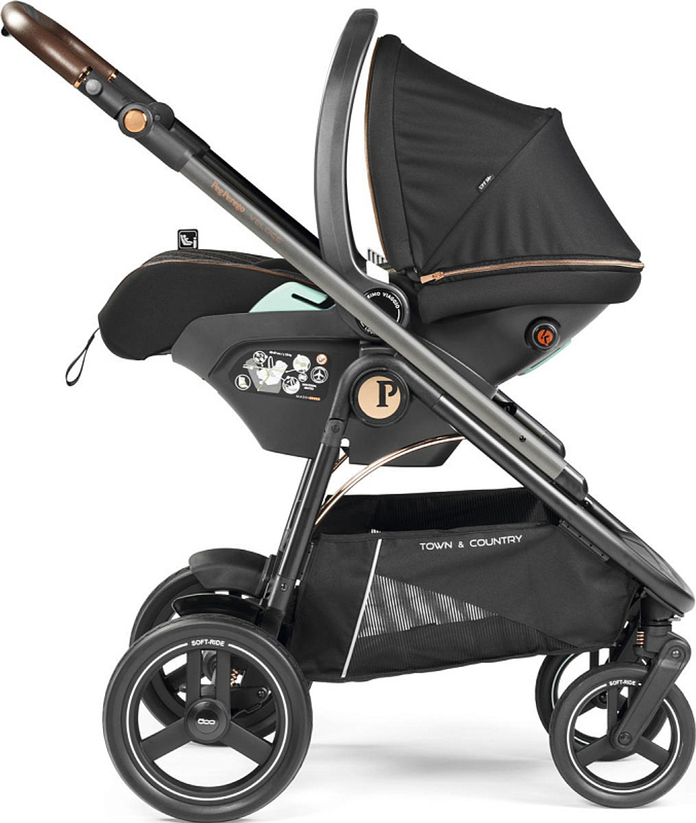 Коляска 3 в 1 Peg Perego Veloce TC Belvedere Lounge Fiat 500