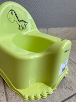 Горшок детский "Дино"  (green-зеленый)